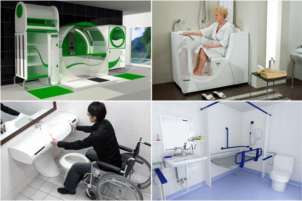 ТОП-10 ванных комнат для людей с ограниченными физическими возможностями