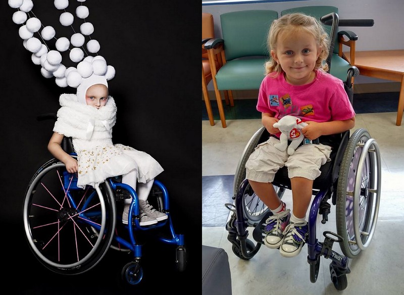 Девочка в инвалидном кресле участвует в модном проекте журнала «Хулиганы» и бренда одежды «Дети Кардашьян»