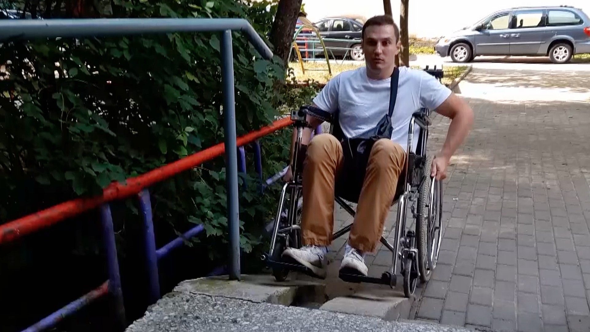Журналист притворился инвалидом, чтобы искать работу