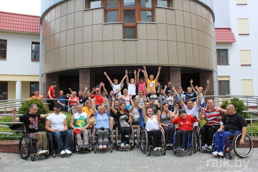 В Мозырском районе прошел 11-й Республиканский туристический слет инвалидов-колясочников «Полесские зори»